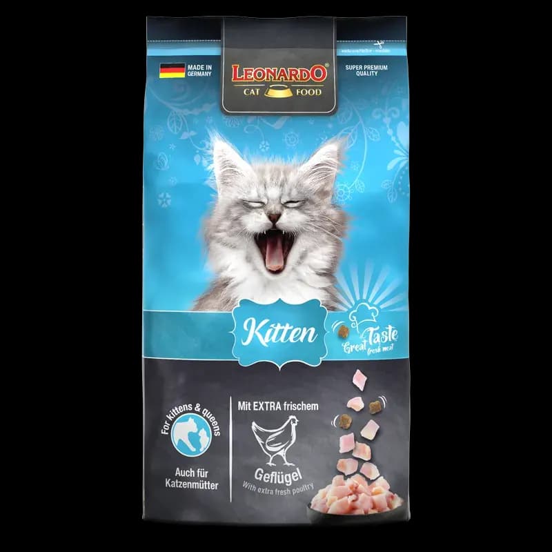 LEONARDO Cat Food Kitten With Chicken 1.8kg